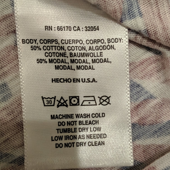 t.la Anthropologie pink Coral New V Neck Shirt - Picture 4 of 7